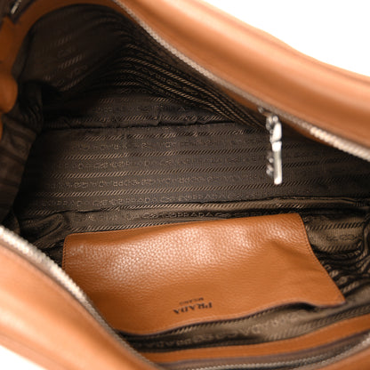 Prada Vitello Daino Satchel Nocciolo 5 of 13