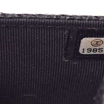 Chanel Caviar Quilted Wallet On Chain WOC Black 7 of 10