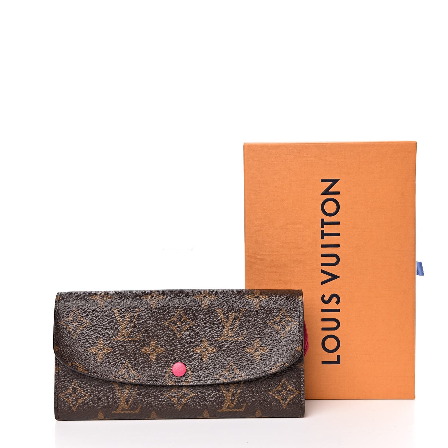 Monogram Emilie Wallet Hot Pink