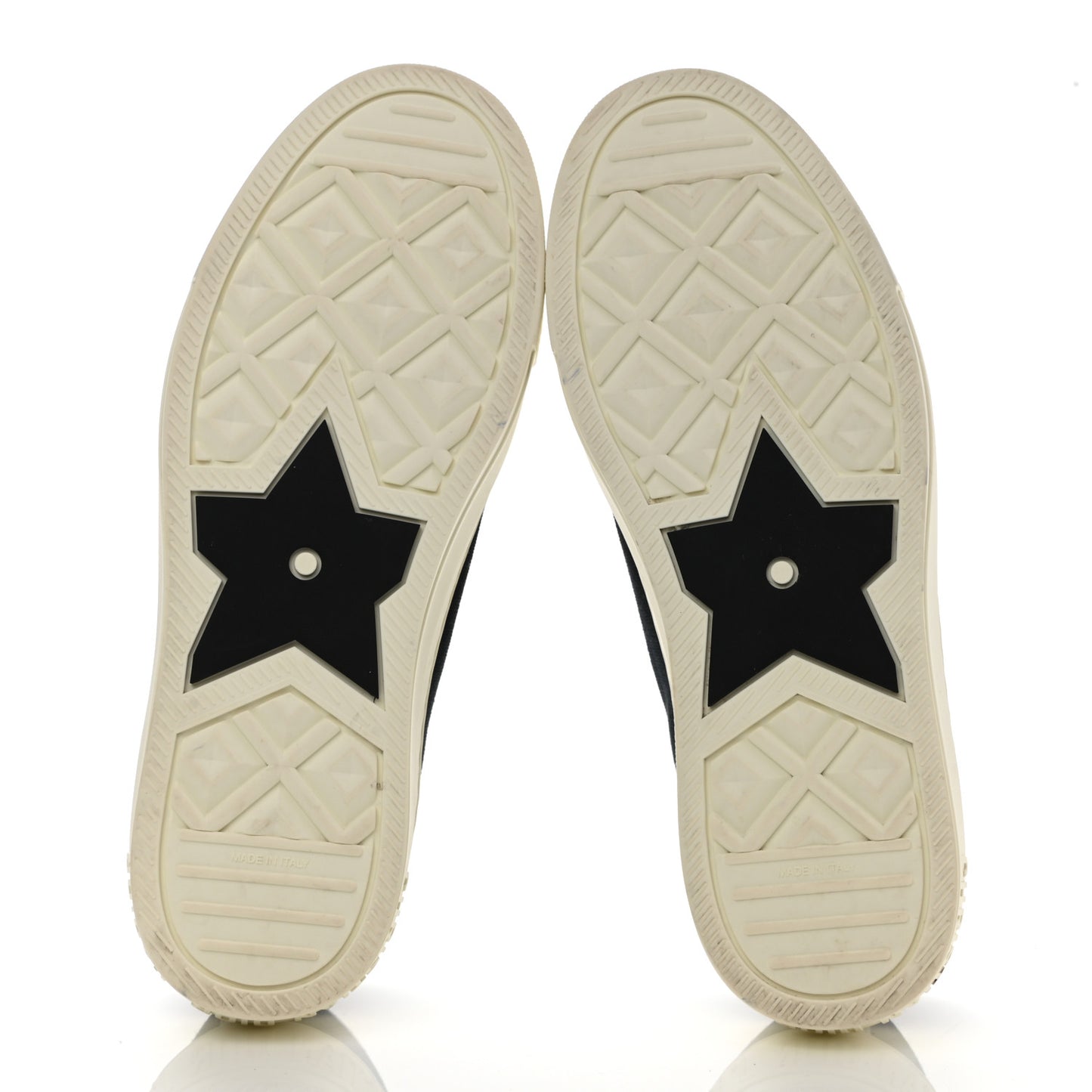 Canvas Dot Walk'N'Dior Low Top Sneakers 37.5 Black