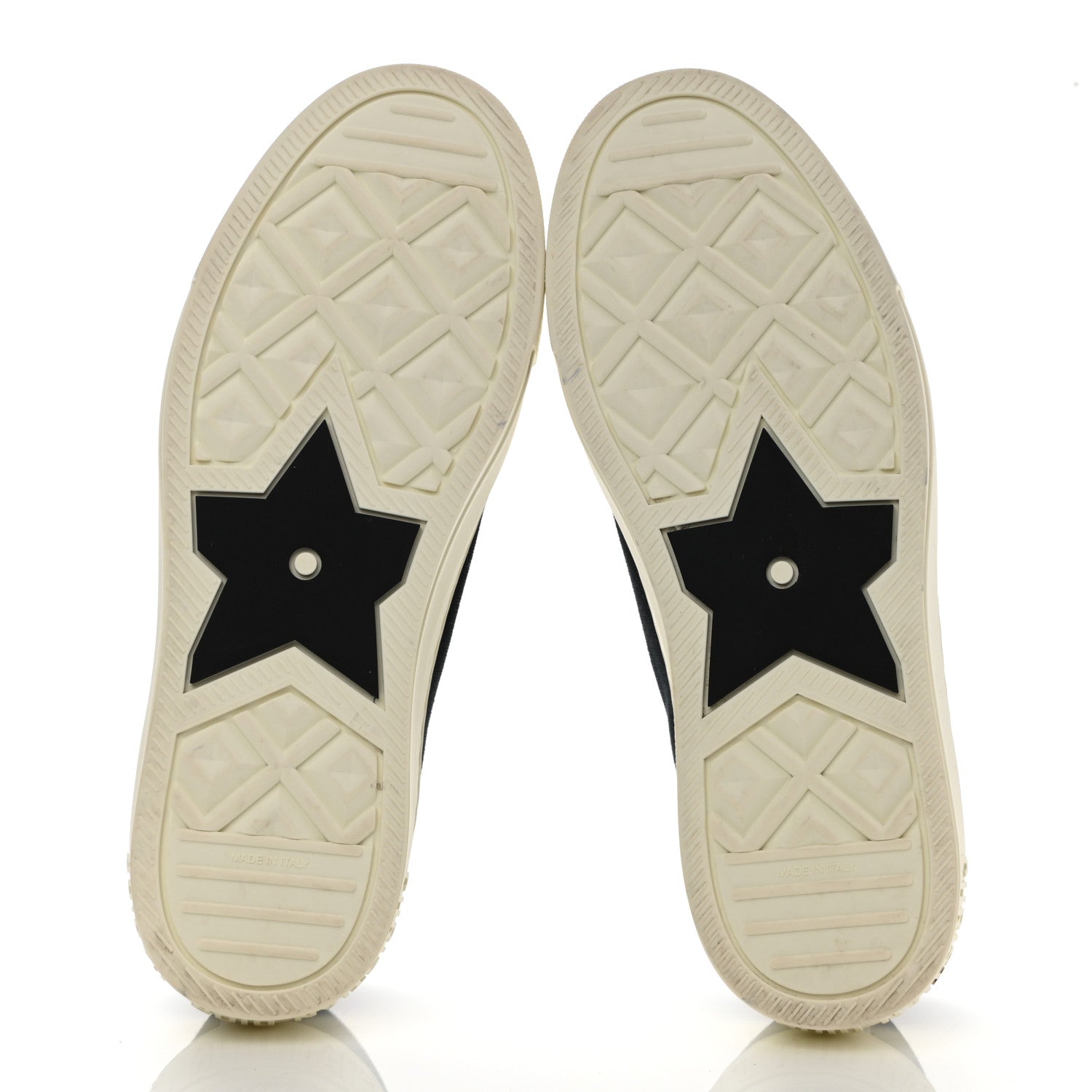 Christian Dior Canvas Dot Walk'N'Dior Low Top Sneakers 37.5 Black 5 of 8