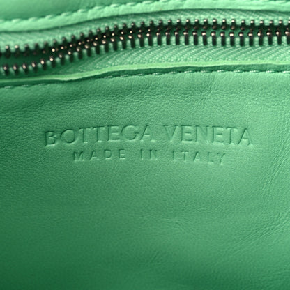 Bottega Veneta Lambskin Maxi Intrecciato Cassette Crossbody Bag Fountain 6 of 10