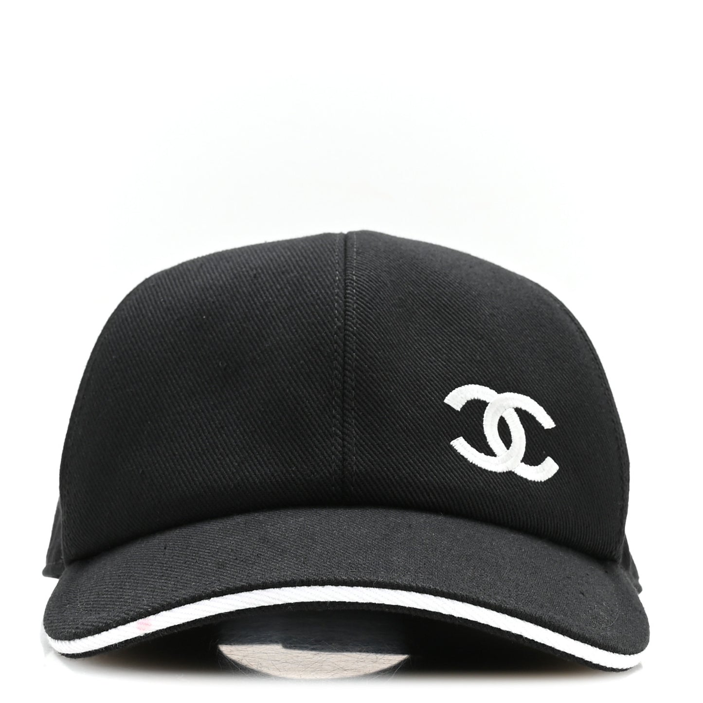 Cotton CC Cap Hat Black White