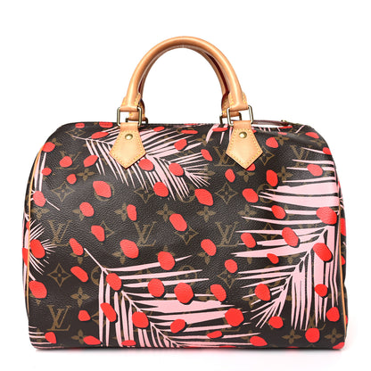 Louis Vuitton Monogram Jungle Dots Speedy 30 Sugar Pink Poppy 1 of 9