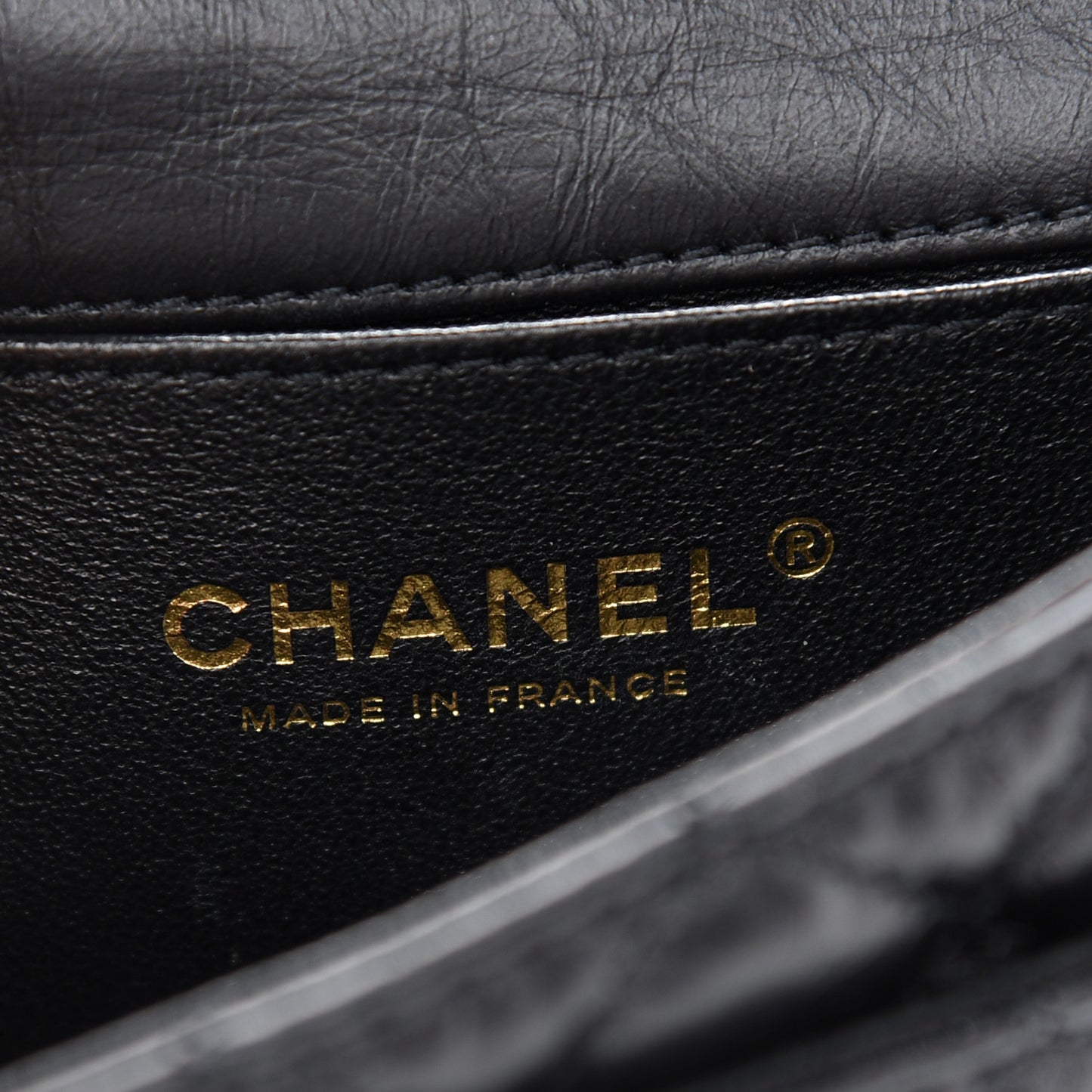 Aged Calfskin Quilted 2.55 Reissue Chain Waist Bag Black