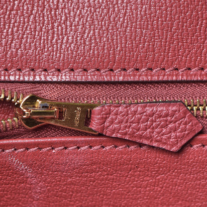 Hermes Togo Birkin 35 Rouge Grenat 16 of 30