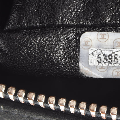 Chanel Suede Stitched Messenger Black 8 of 18