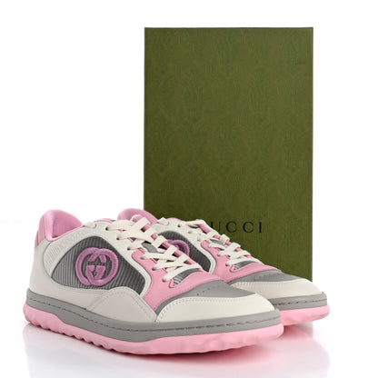 Gucci Dali Soft Calfskin Womens Mac80 Sneakers 38 Off White Grey Sky Light Rose 9 of 9