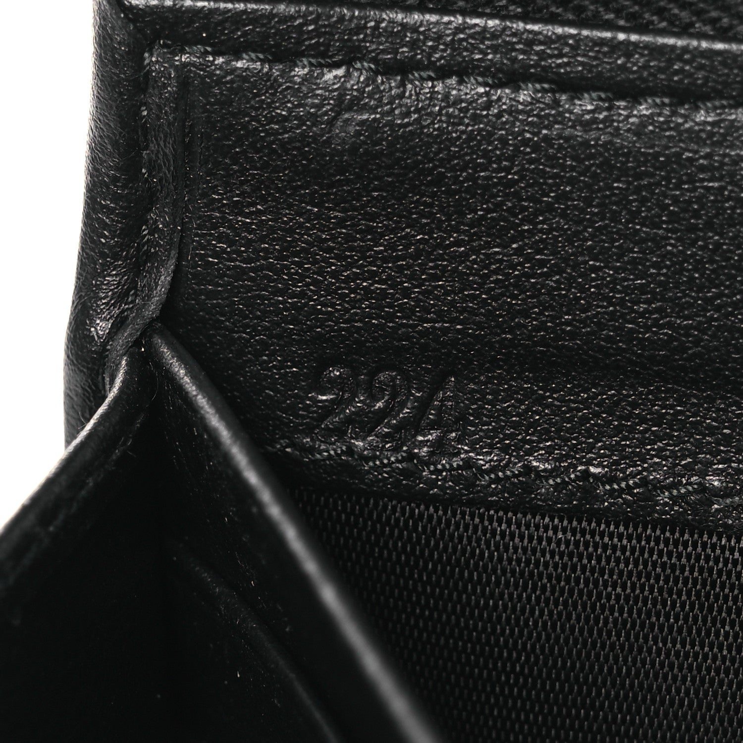 Prada Tessuto Nylon Quilted Zip Around Wallet Black 7 of 8