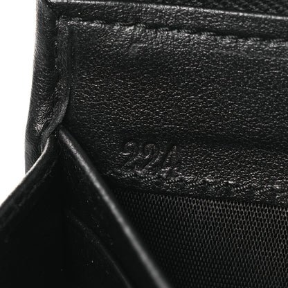 Prada Tessuto Nylon Quilted Zip Around Wallet Black 7 of 8