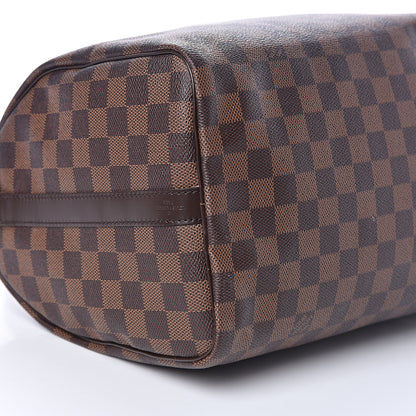 Louis Vuitton Damier Ebene Speedy Bandouliere 30 8 of 13