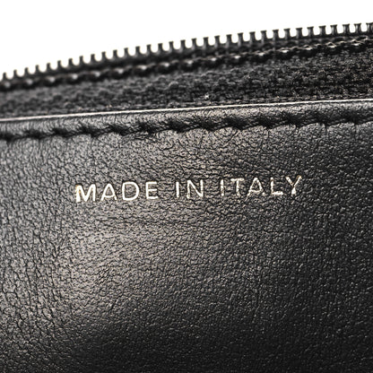 Chanel Tweed Quilted Chanel 19 Wallet On Chain WOC Black White 7 of 12