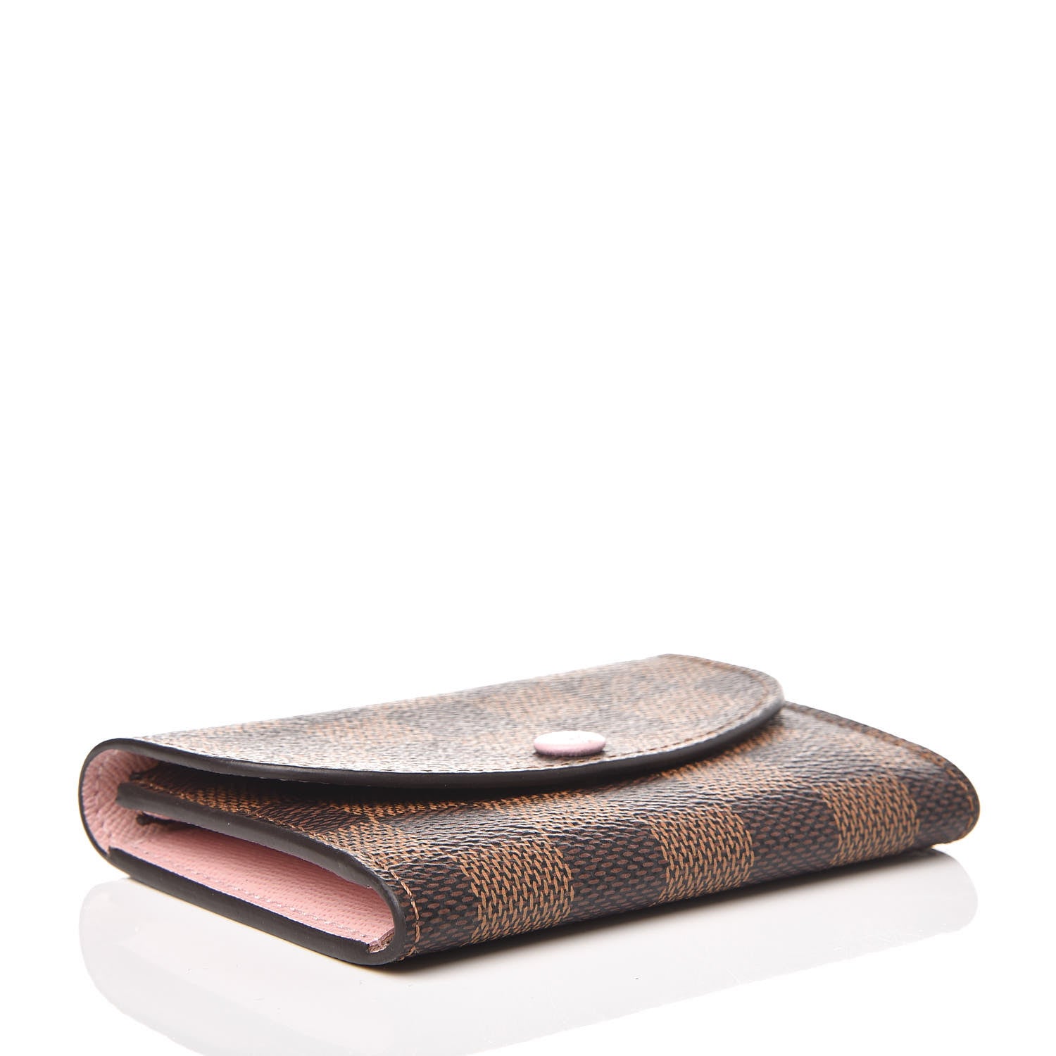 Louis Vuitton Damier Ebene Rosalie Coin Purse Rose Ballerine 4 of 8