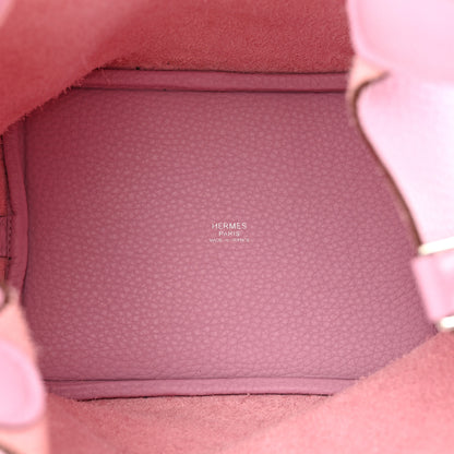 Hermes Taurillon Clemence Picotin Lock 18 PM Mauve Sylvestre 5 of 14