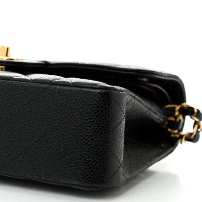 Chanel Caviar Quilted Small Double Flap Black 10 of 10