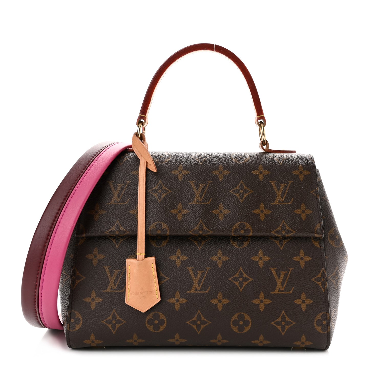 Monogram Cluny BB Bordeaux Fuchsia