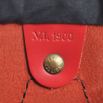 Louis Vuitton Epi Speedy 35 Rouge 7 of 7