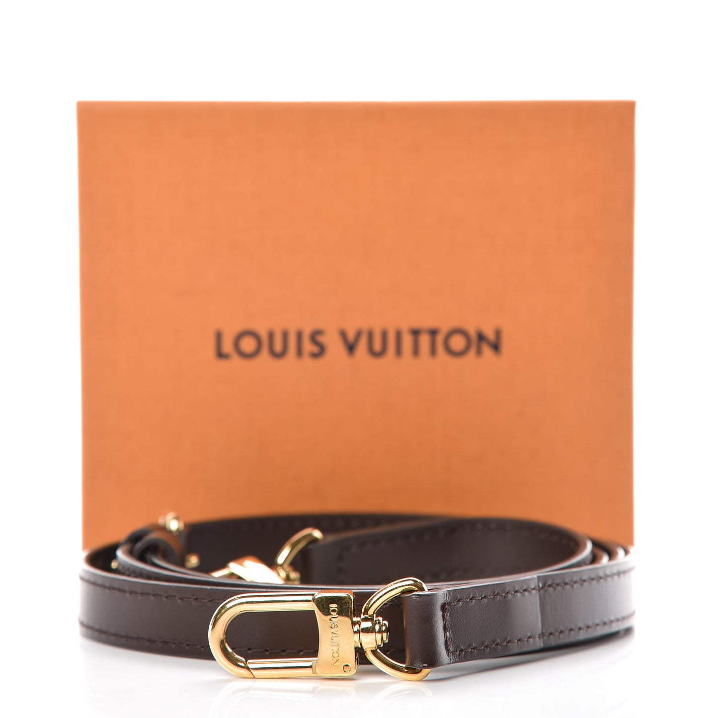 Calfskin 16mm Adjustable Shoulder Strap Brown