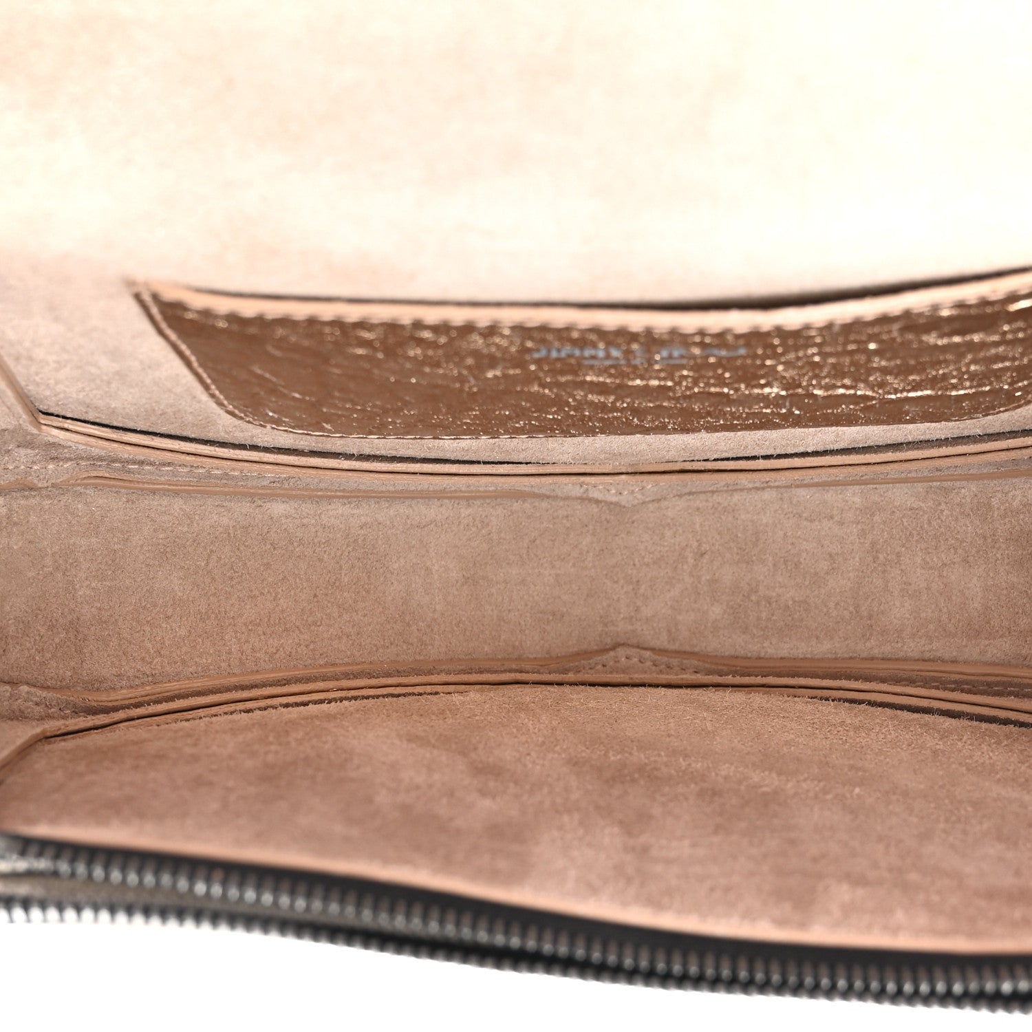 Jimmy Choo Metallic Grained Calfskin Arrow Crossbody Bag Light Gold 5 of 13