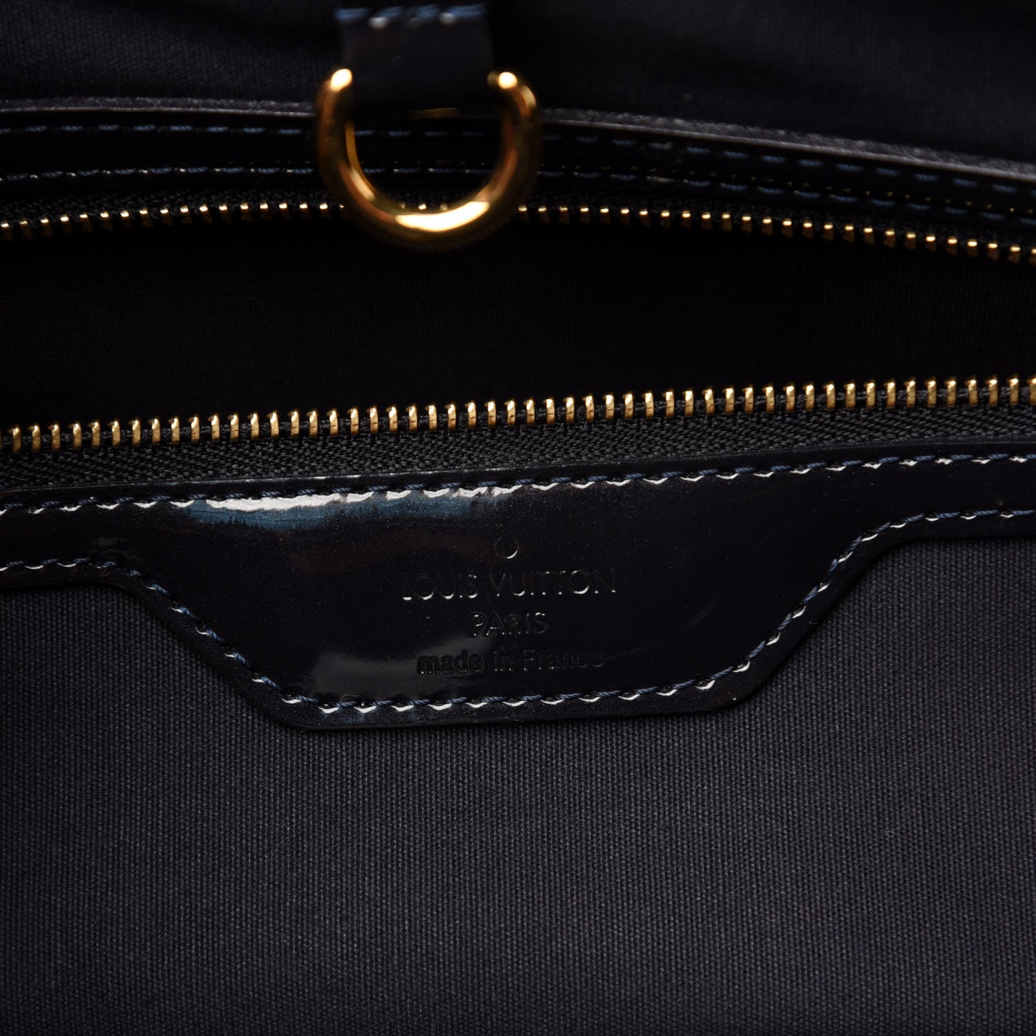 Louis Vuitton Vernis Wilshire MM Blue Infini 8 of 11