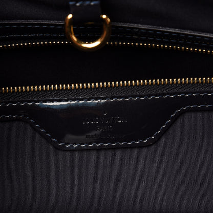 Louis Vuitton Vernis Wilshire MM Blue Infini 8 of 11