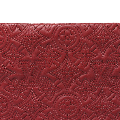 Louis Vuitton Monogram Lambskin Antheia Hobo PM Framboise 6 of 8