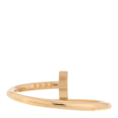 Cartier 18K Yellow Gold Small Juste Un Clou Ring 55 7.25 3 of 5