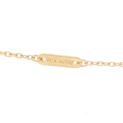 Van Cleef & Arpels 18K Yellow Gold Diamond Mini Frivole Pendant Necklace 3 of 6