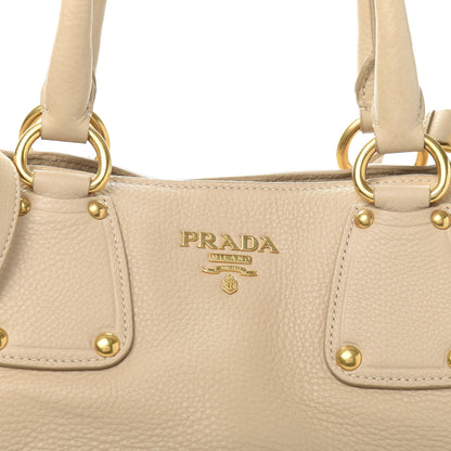 Prada Vitello Daino Tote Sabbia 9 of 9