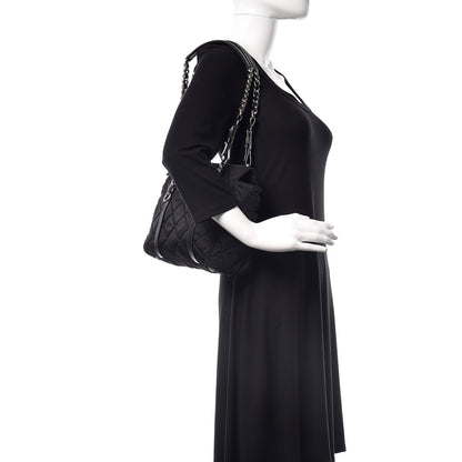 Prada Tessuto Nylon Quilted Small Tote Black 2 of 12
