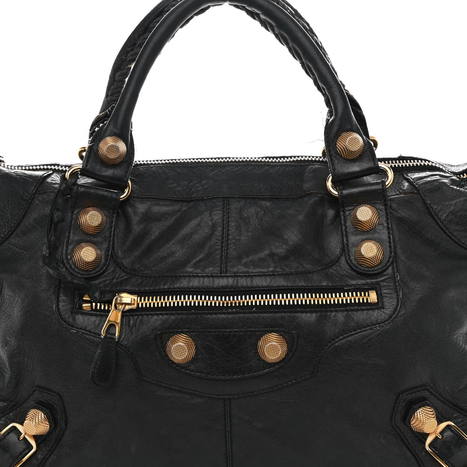 Balenciaga Agneau Giant 21 Gold Hardware Work Black 9 of 16