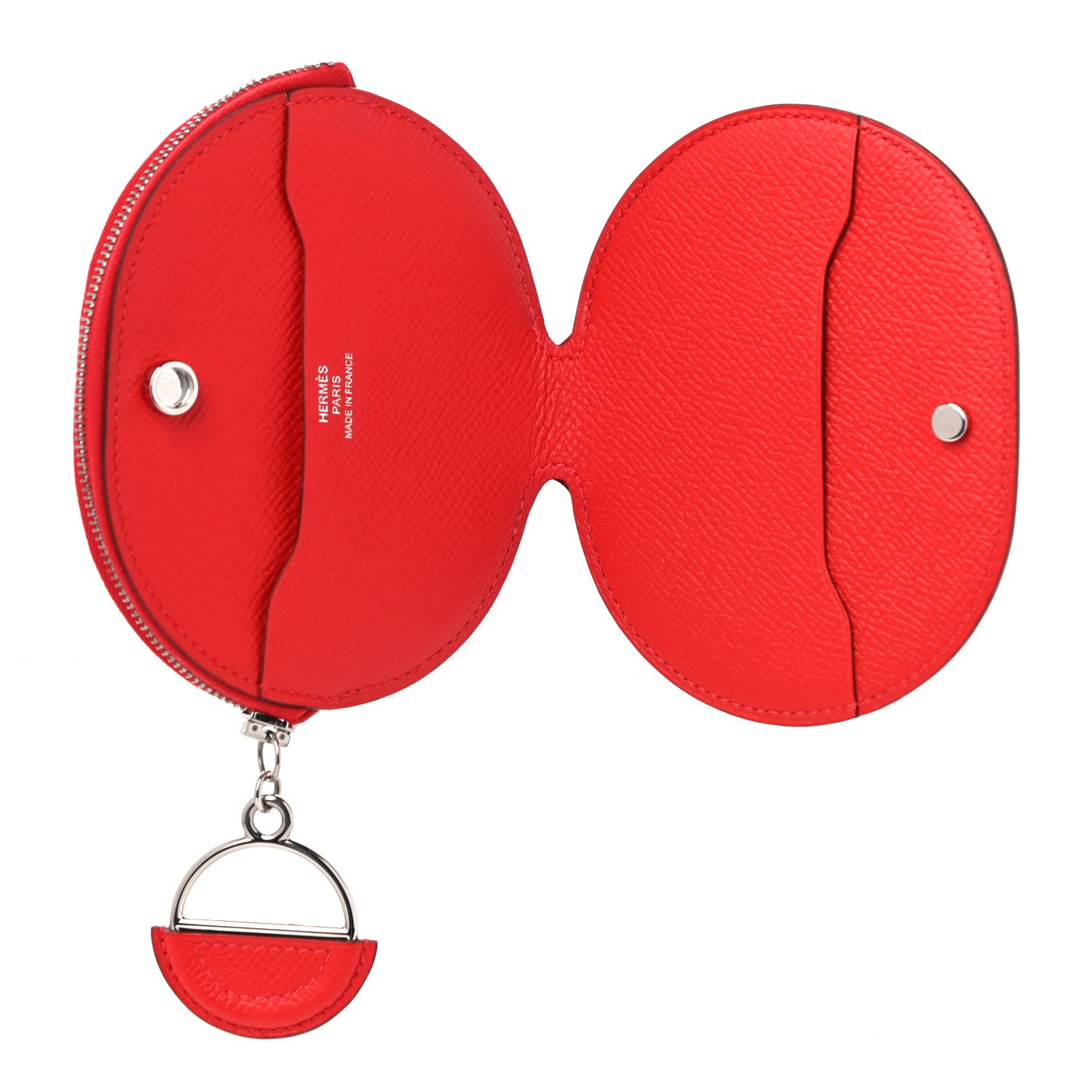 Hermes Epsom In-The-Loop-To-Go Pochette Multicolore Rouge de Coeur 5 of 11
