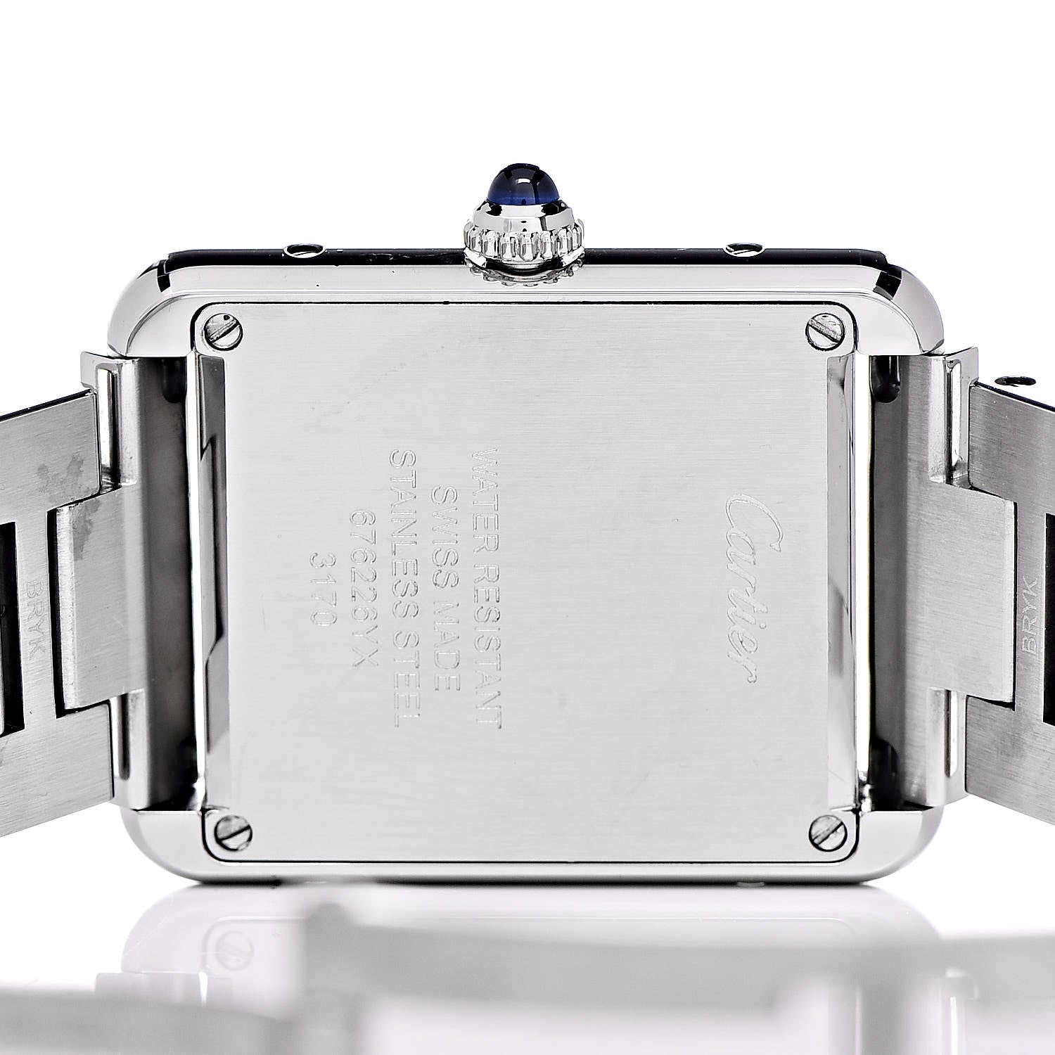 Cartier Stainless Steel 24mm Tank Solo Quartz Watch 5 of 9
