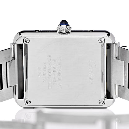 Cartier Stainless Steel 24mm Tank Solo Quartz Watch 5 of 9