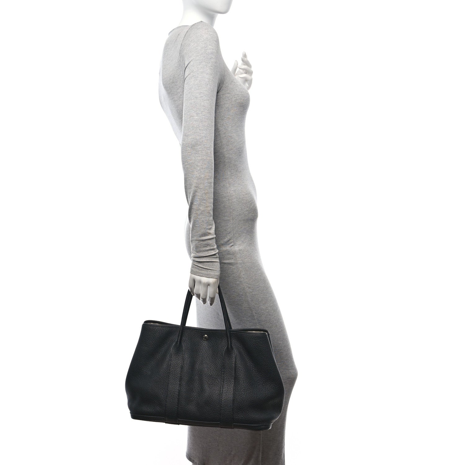Hermes Negonda Garden Party Tote 36 MM Black 2 of 9