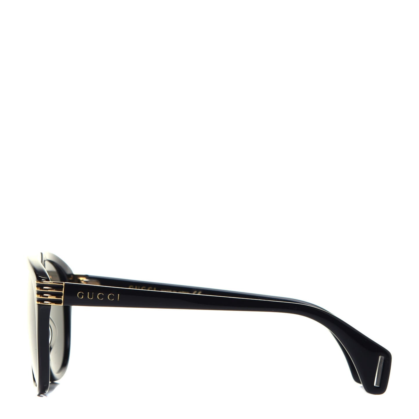Acetate Aviator Sunglasses GG0525S Black