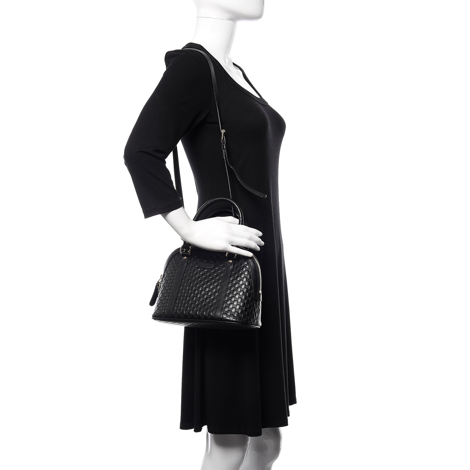 Gucci Microguccissima Mini Dome Bag Black 2 of 10