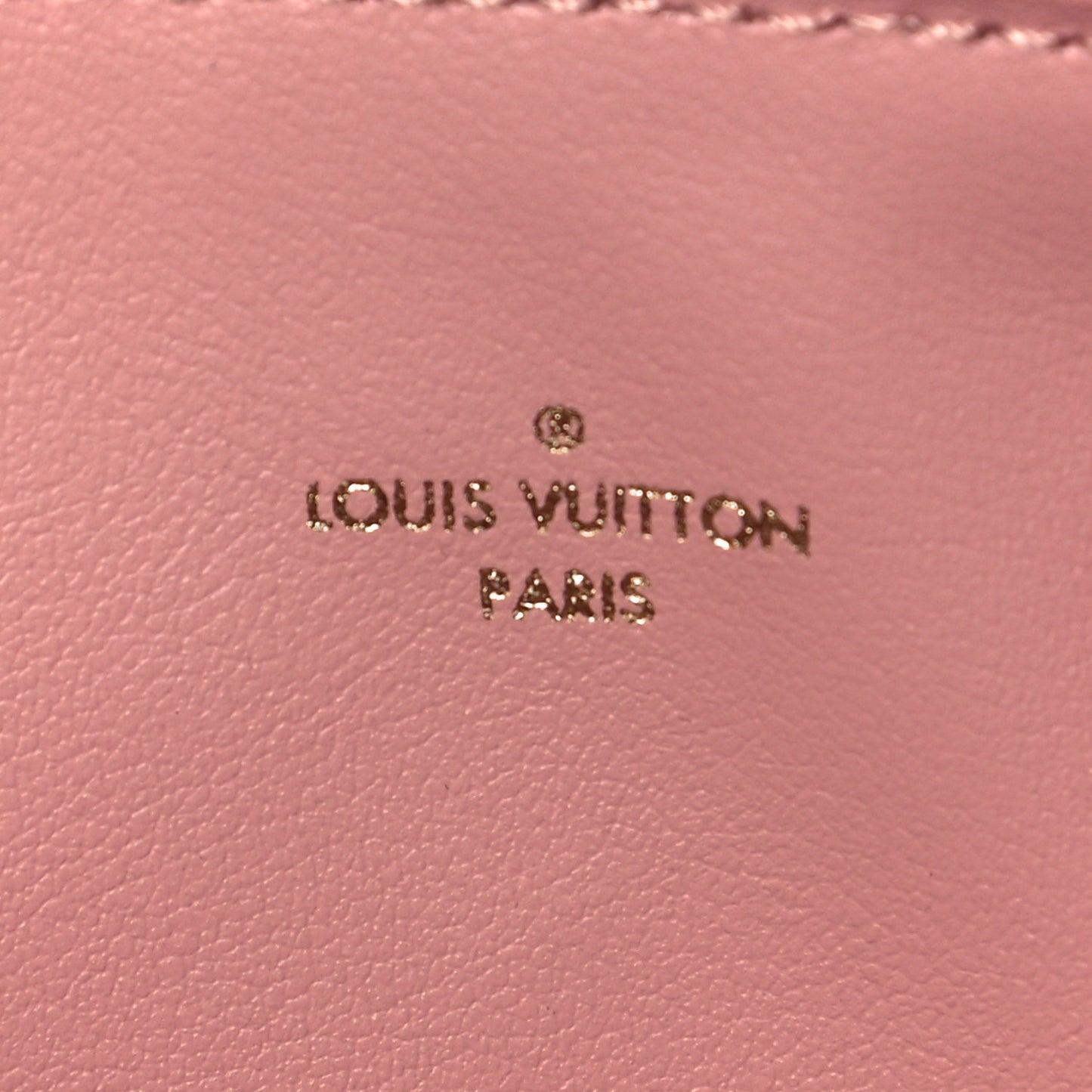 Empreinte Felicie Chain Wallet Zippered Insert Rose Poudre