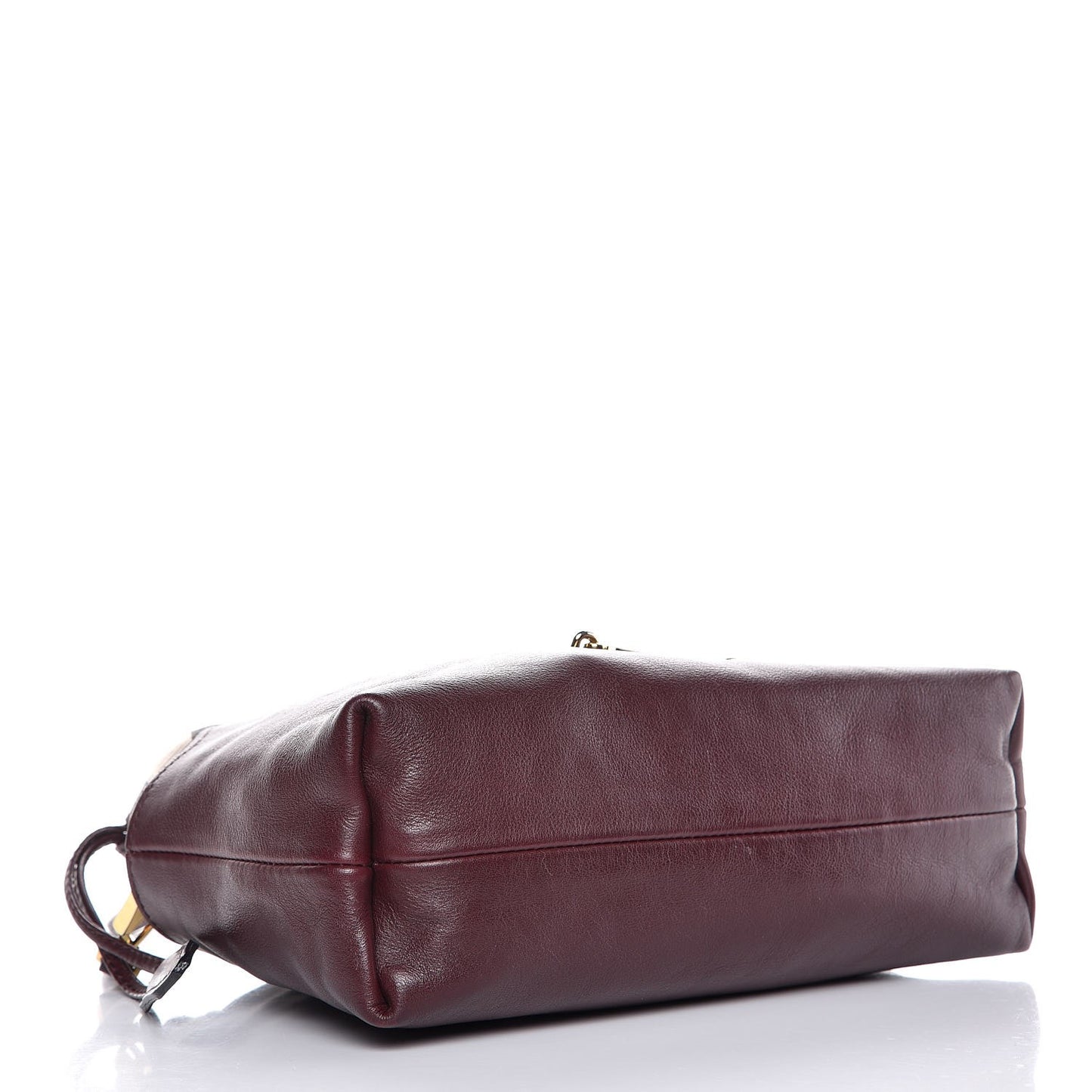 Calfskin House Check Little Crush Deep Claret