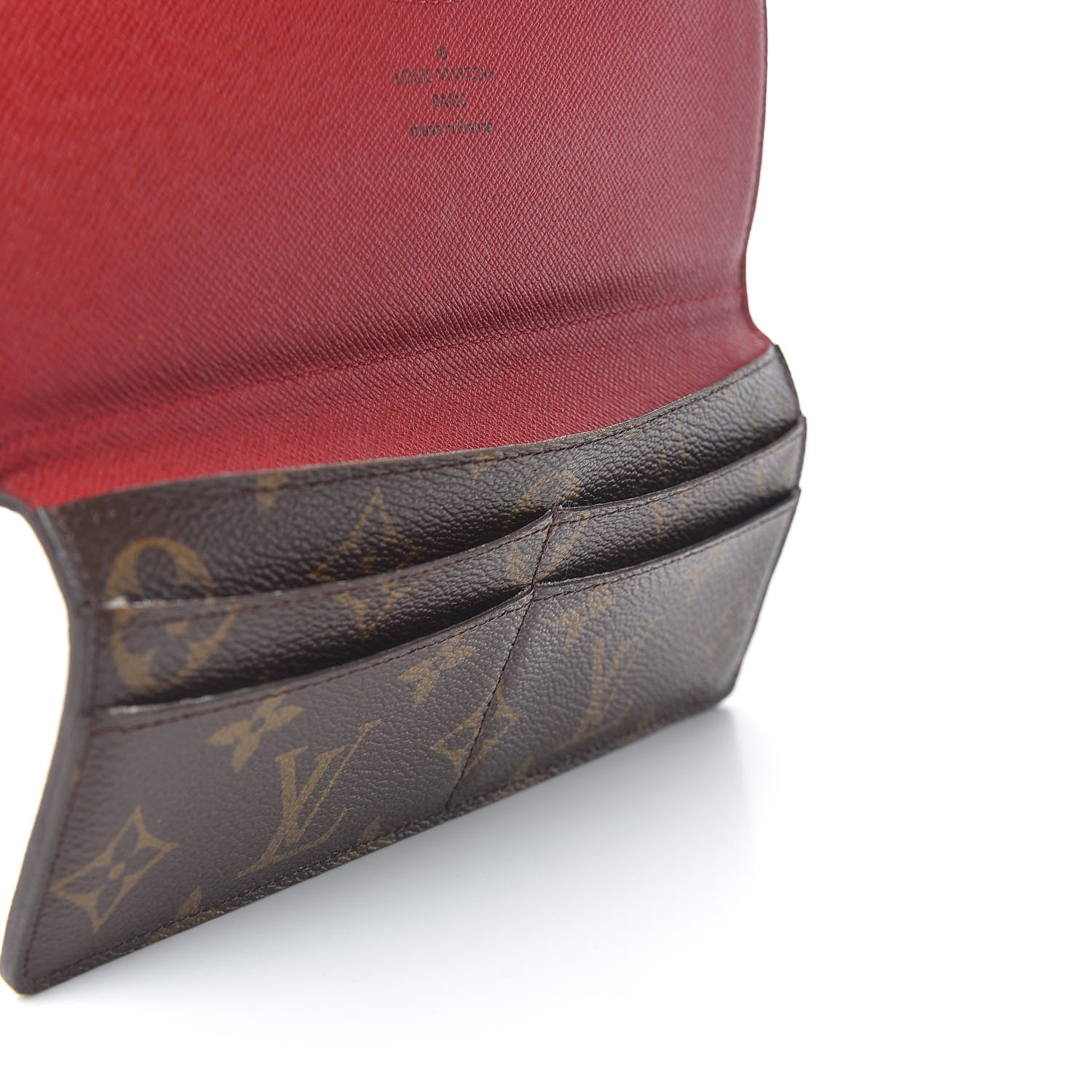 Louis Vuitton Monogram Josephine Wallet Red 13 of 14