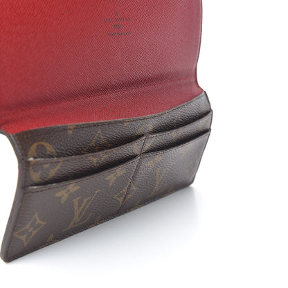 Louis Vuitton Monogram Josephine Wallet Red 13 of 14