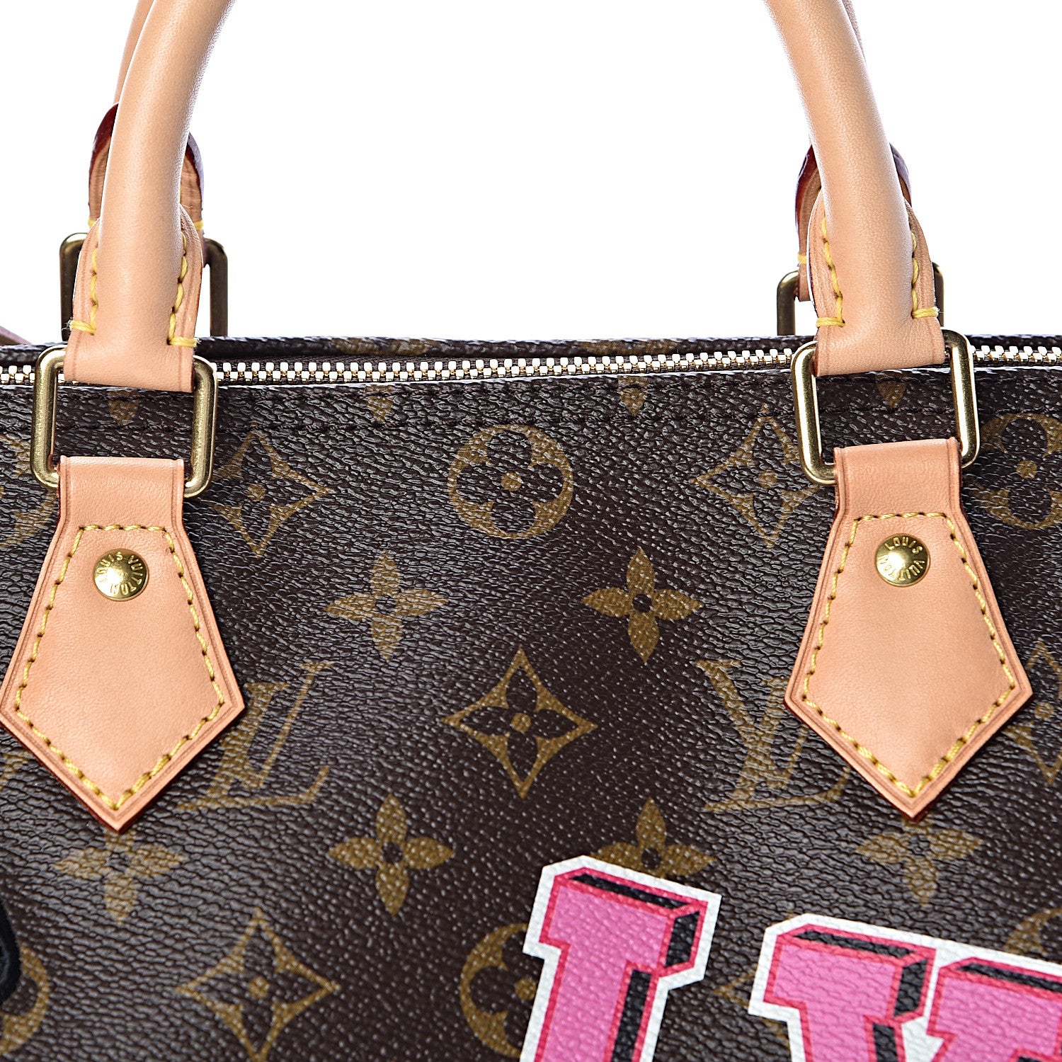 Louis Vuitton Monogram Patches Speedy Bandouliere 30 8 of 11