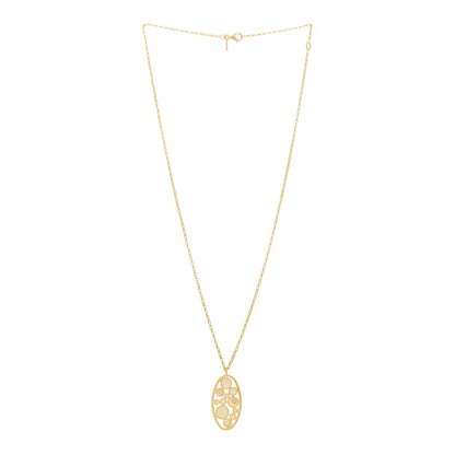 Roberto Coin 18K Yellow Gold Diamond Enamel Bollicine Pendant Necklace White 3 of 7