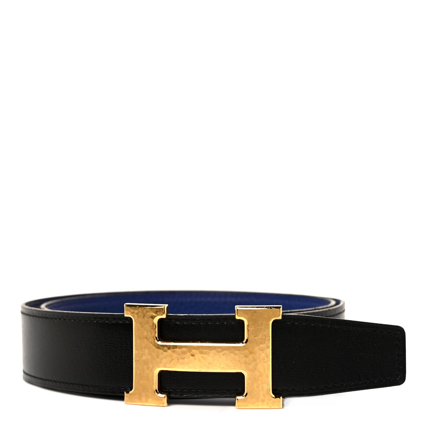 Box Togo 32mm Martelee H Belt 80 Black Bleu Electrique