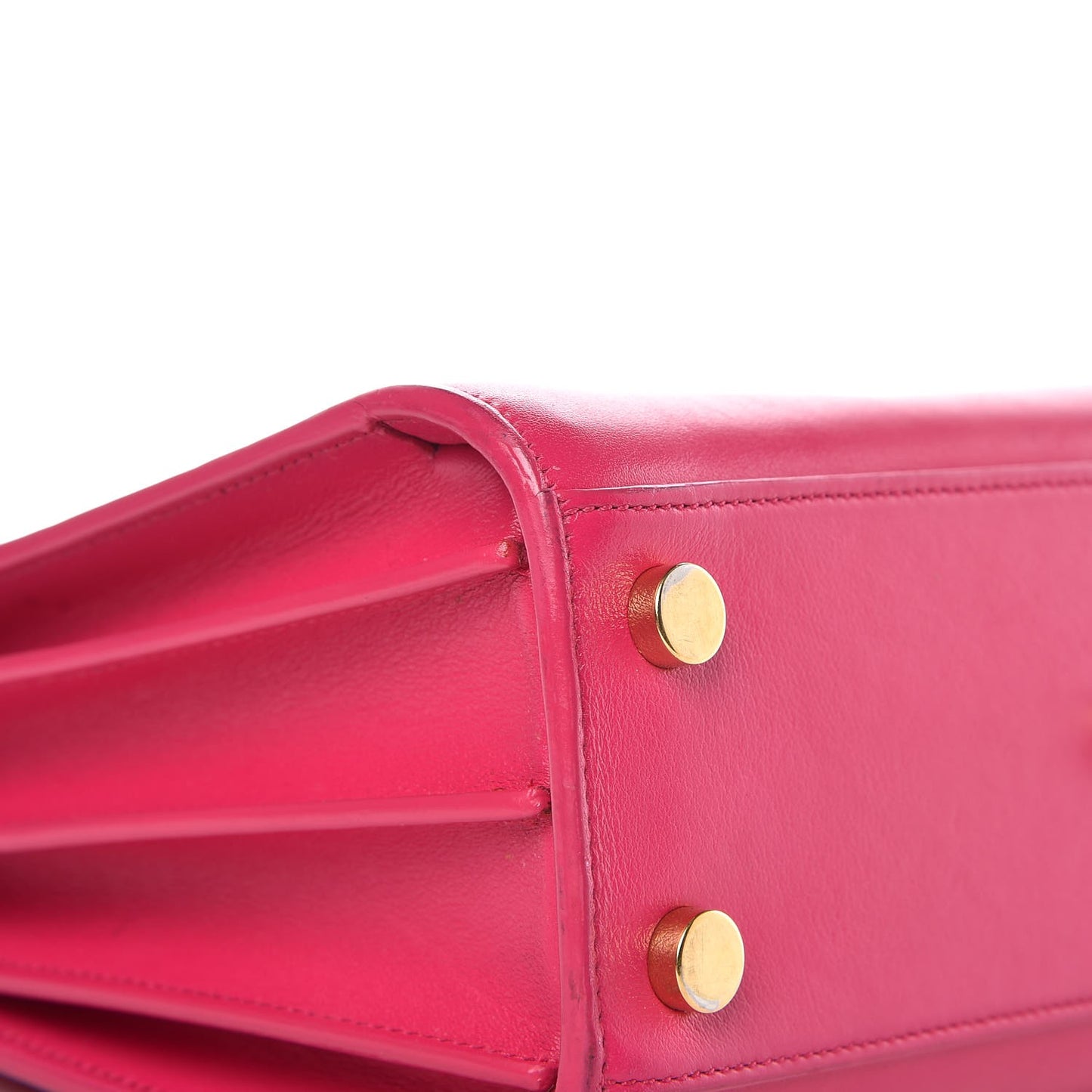 Calfskin Nano Sac De Jour Lipstick Fuchsia
