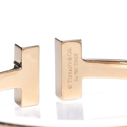 Tiffany 18K Yellow Gold T Square Bracelet 4 of 5