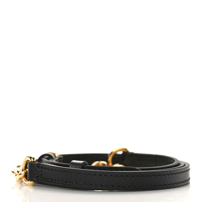 Louis Vuitton Calfskin Speedy Bandouliere 20 Shoulder Strap Black 2 of 3
