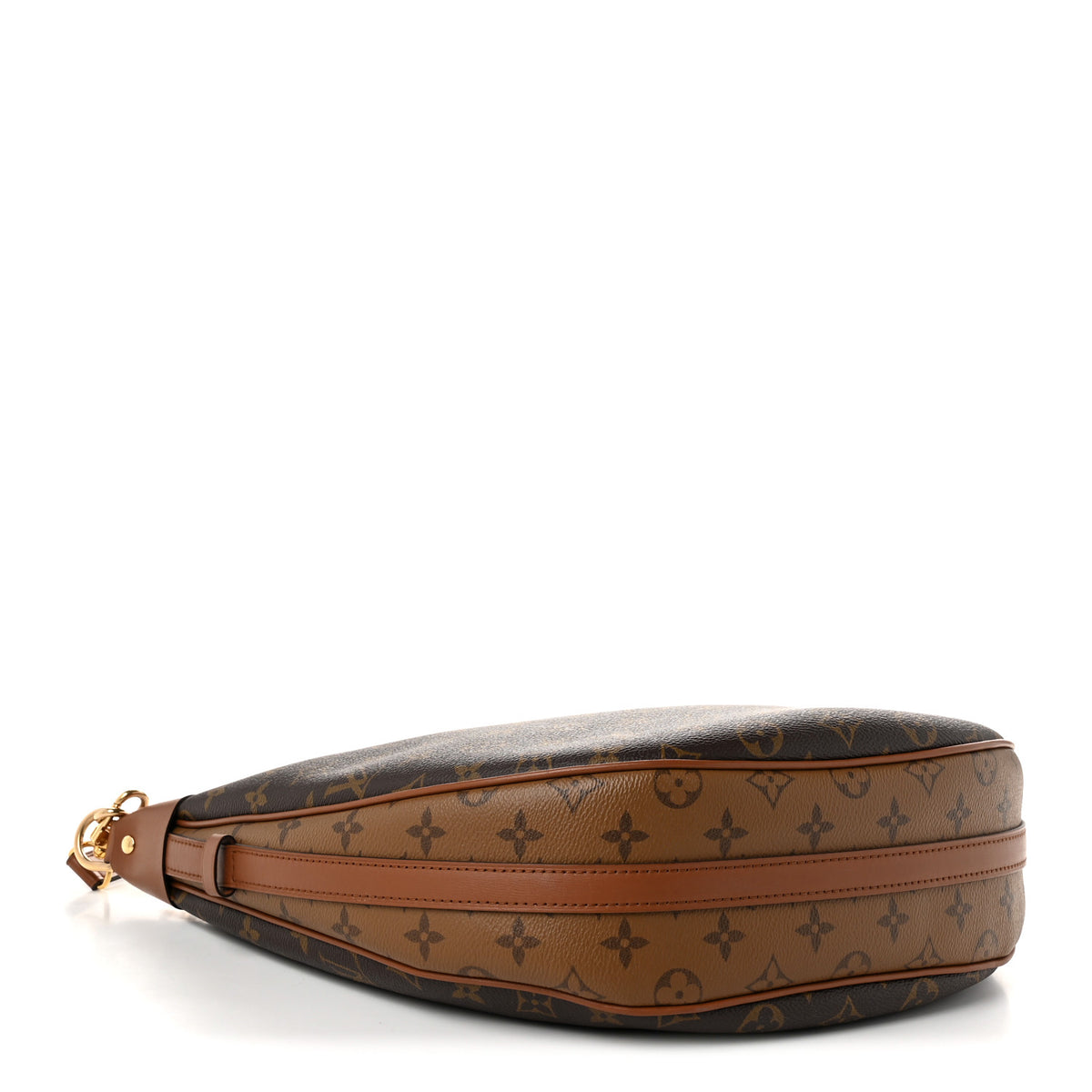 Reverse Monogram Loop Hobo