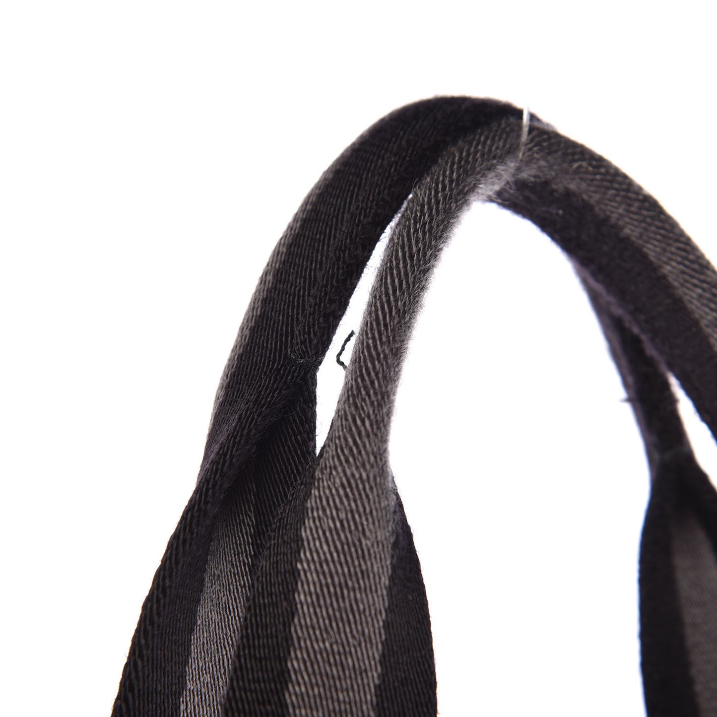 Nylon Monogram Tote Black