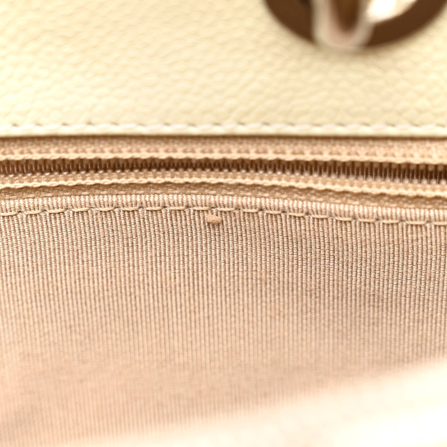 Caviar Quilted Grand Shopping Tote GST White